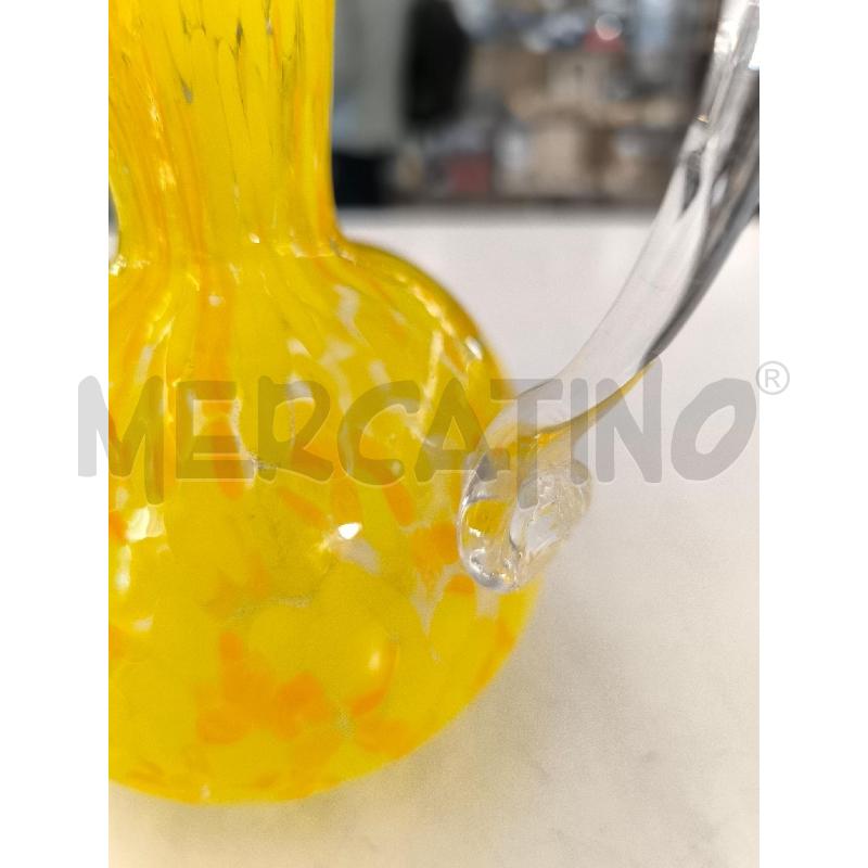 CARAFFA MURANO MACCHIE GIALLE | Mercatino dell'Usato Mestre 4