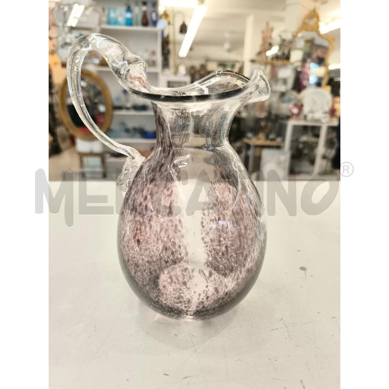 CARAFFA MURANO MACCHIE VIOLA | Mercatino dell'Usato Mestre 1