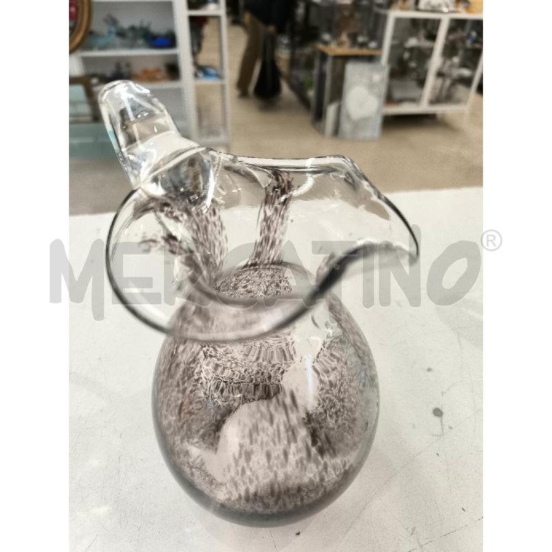 CARAFFA MURANO MACCHIE VIOLA | Mercatino dell'Usato Mestre 3