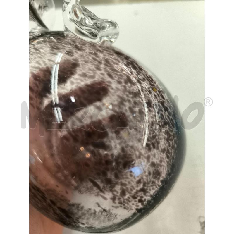CARAFFA MURANO MACCHIE VIOLA | Mercatino dell'Usato Mestre 5
