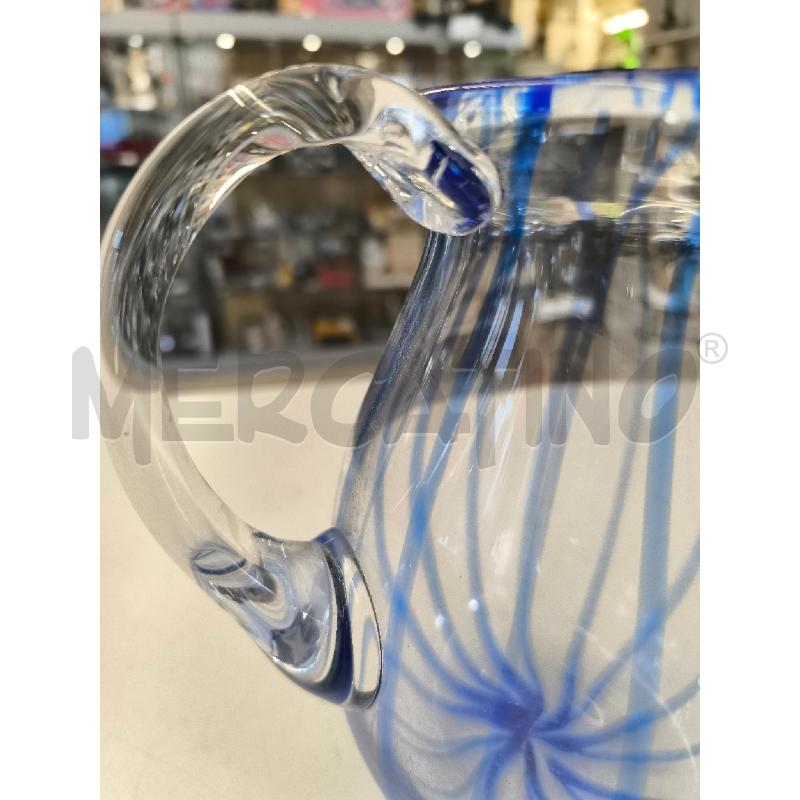 CARAFFA MURANO RIGHE BLU | Mercatino dell'Usato Mestre 3