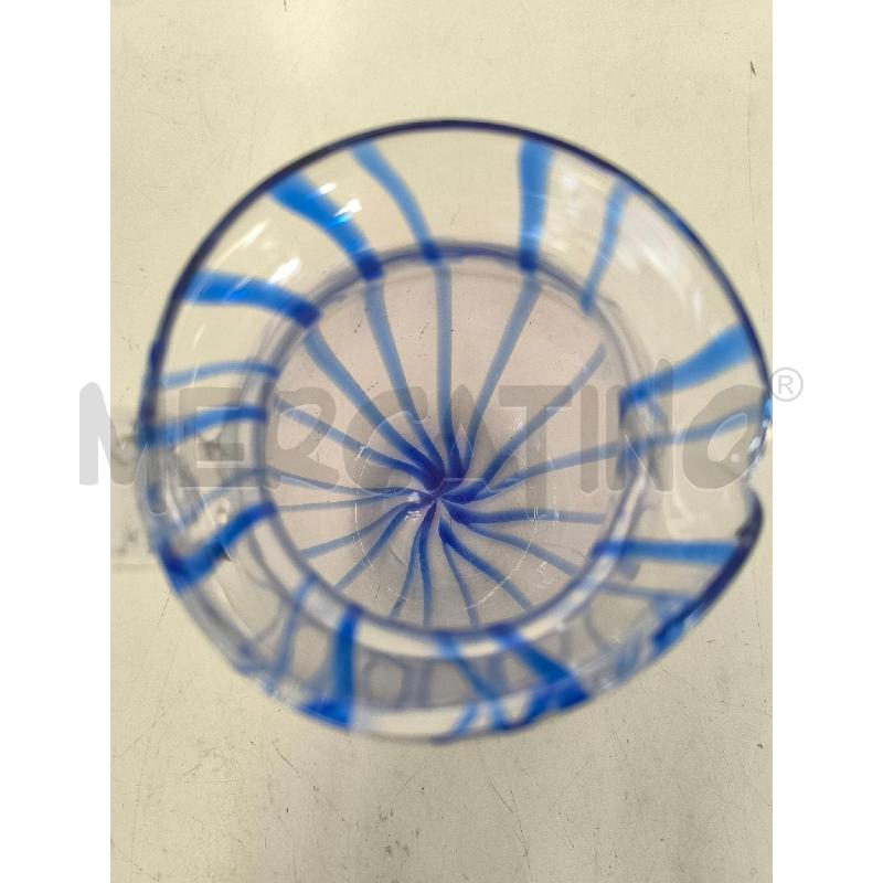 CARAFFA MURANO RIGHE BLU | Mercatino dell'Usato Mestre 4