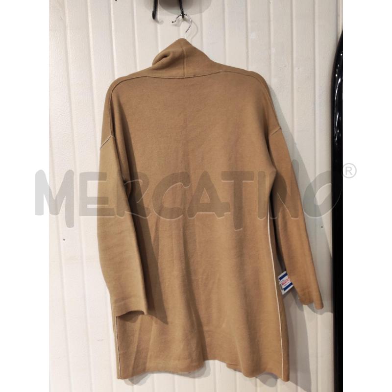 CARDIGAN DONNA BENETTON REVERSIBILE BEIGE E BIANC | Mercatino dell'Usato Mestre 2