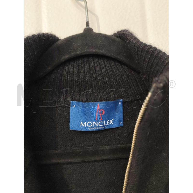 CARDIGAN DONNA MONCLER NERO CERNIERA DAVANTI | Mercatino dell'Usato Mestre 4