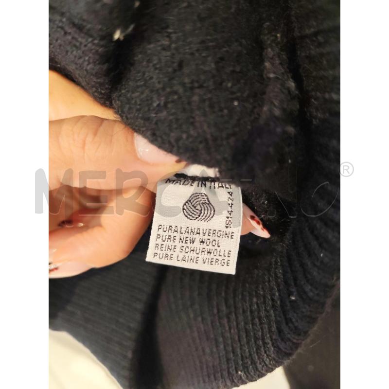 CARDIGAN DONNA MONCLER NERO CERNIERA DAVANTI | Mercatino dell'Usato Mestre 5