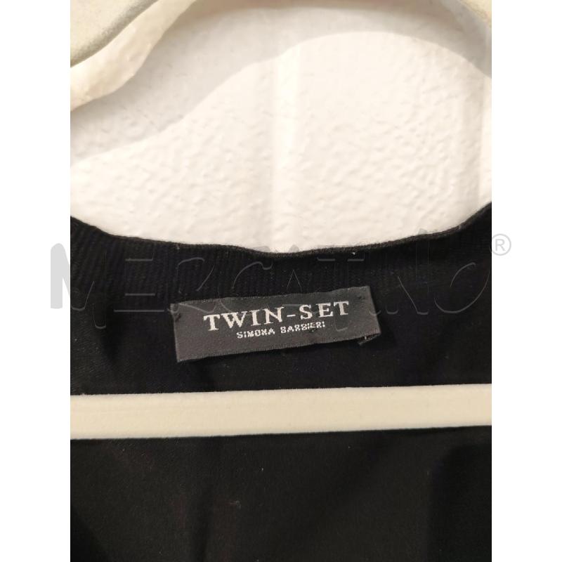 CARDIGAN DONNA TWIN SET NERO | Mercatino dell'Usato Mestre 3