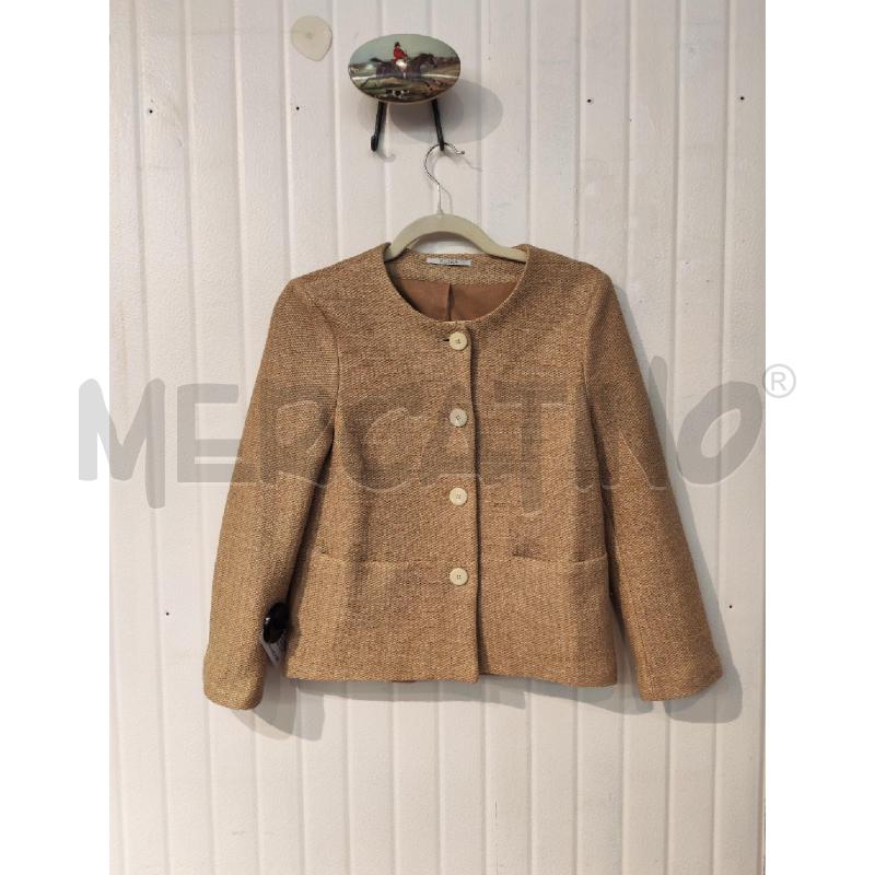 CARDIGAN DONNA XETRA PAGLIA BEIGE | Mercatino dell'Usato Mestre 1
