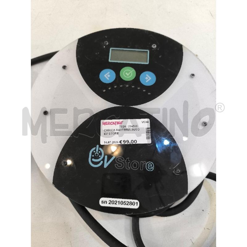 CARICA BATTERIA AUTO EV STORE | Mercatino dell'Usato Mestre 1
