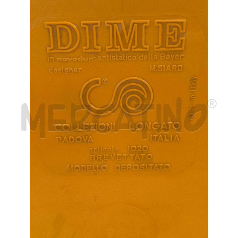CARRELLO CONTENITORE DIME PLASTICA ARANCIO | Mercatino dell'Usato Mestre 4