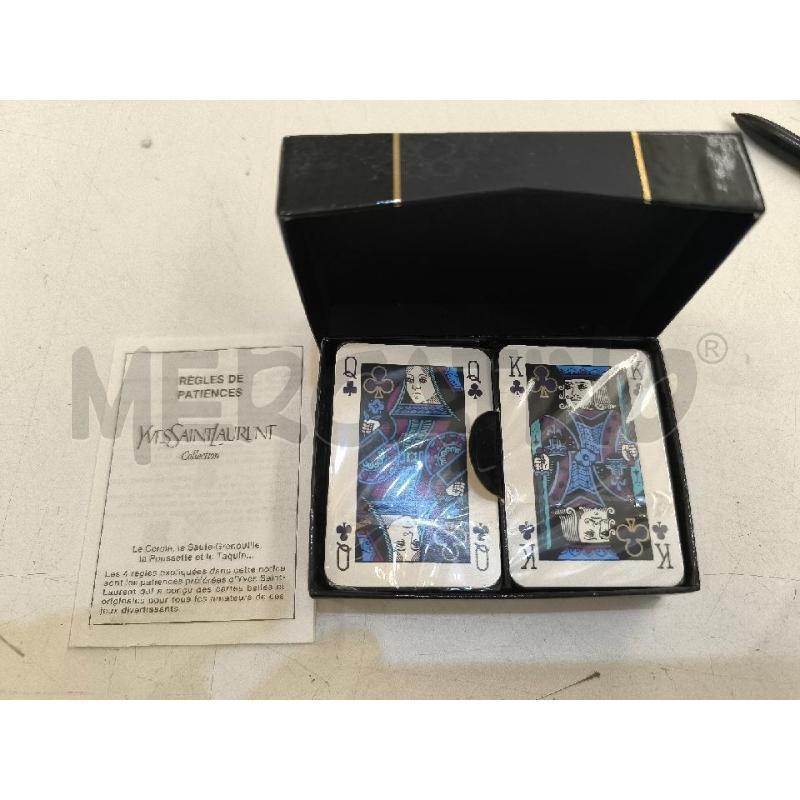 CARTE DA GIOCO YVES SAINT LAURENT MINI | Mercatino dell'Usato Mestre 3