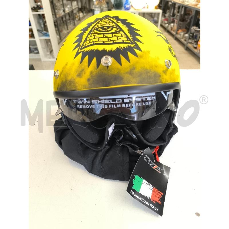 CASCO MOTO GIALLO | Mercatino dell'Usato Mestre 1