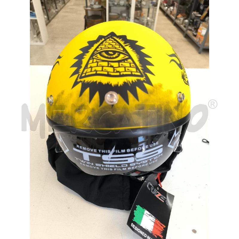 CASCO MOTO GIALLO | Mercatino dell'Usato Mestre 3