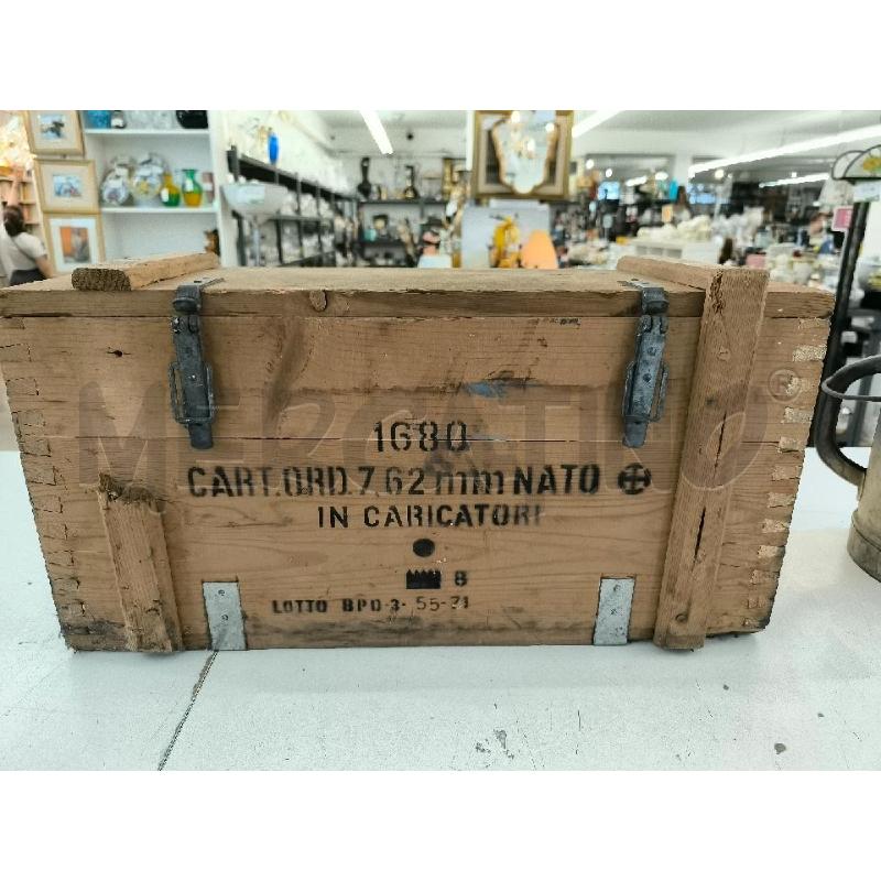 CASSA IN LEGNO MILITARE | Mercatino dell'Usato Mestre 1
