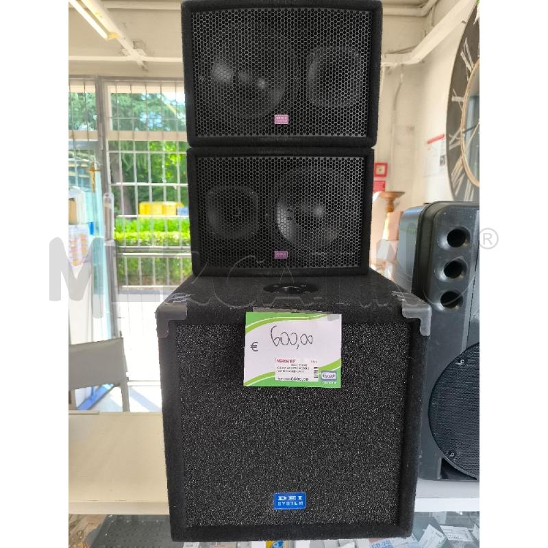 CASSE ACUSTICHE DEI SYSTEM 2+SUB+CASSE | Mercatino dell'Usato Mestre 1