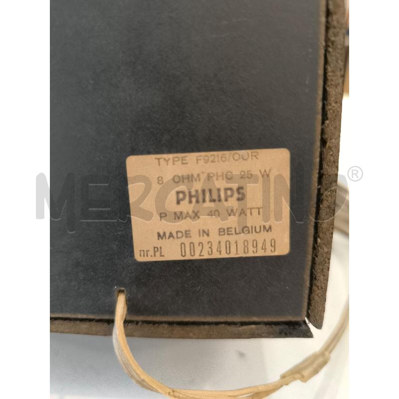 CASSE ACUSTICHE PHILIPS F9216 | Mercatino dell'Usato Mestre 2