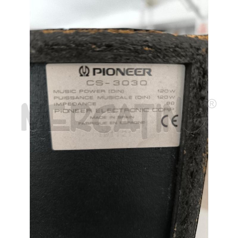 CASSE ACUSTICHE PIONEER CS3030 | Mercatino dell'Usato Mestre 4
