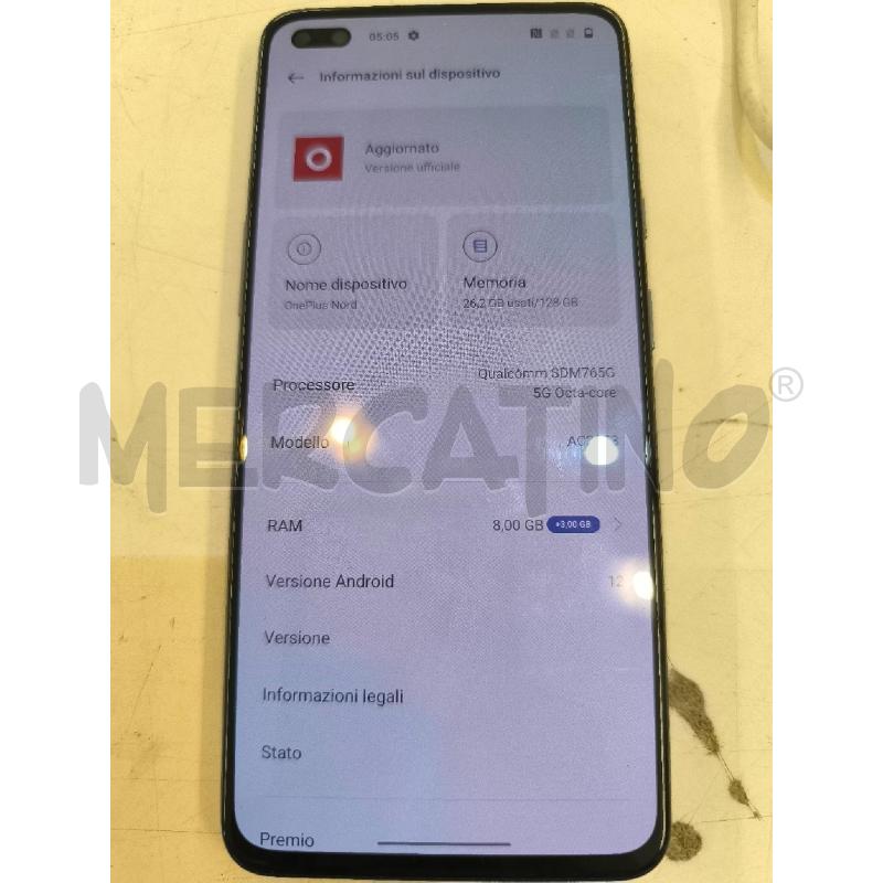 CELLULARE ONE PLUS NORD 2020 | Mercatino dell'Usato Mestre 3