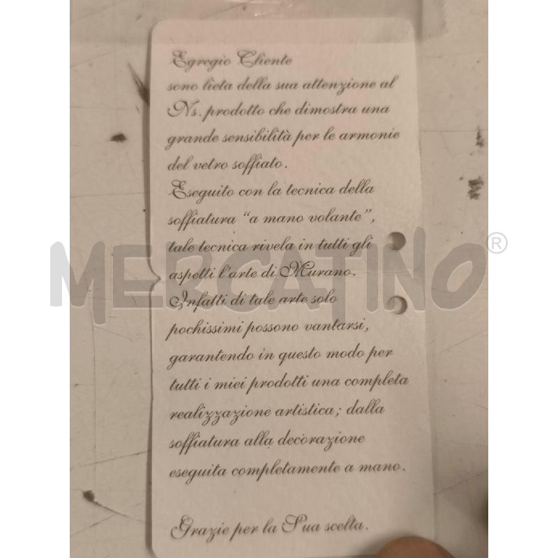 CENTROTAVOLA VETRO ROSA | Mercatino dell'Usato Mestre 3