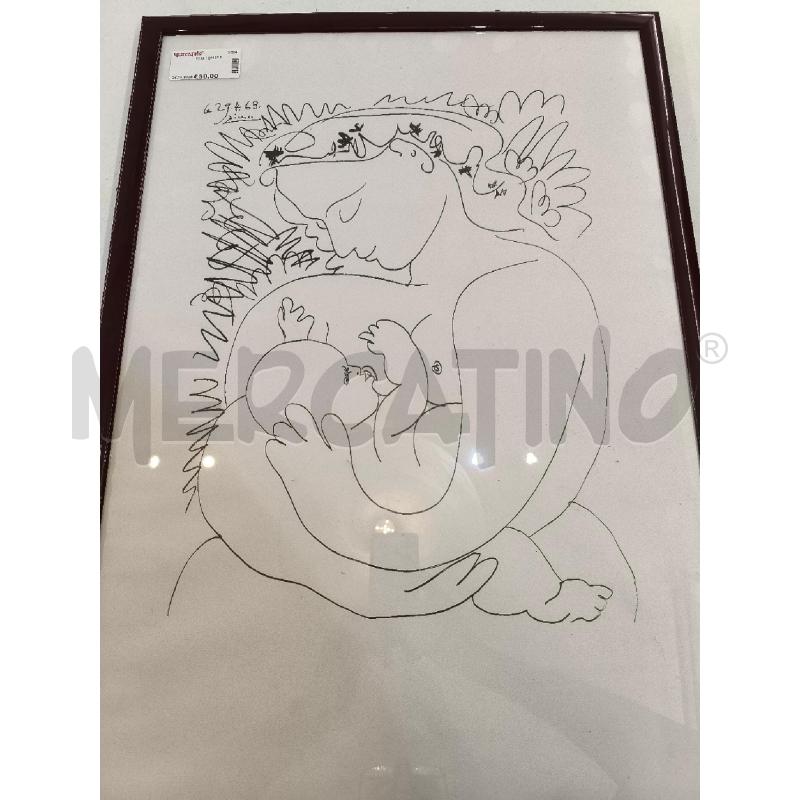 CHINA COPIA LA MATERNITE' PICASSO | Mercatino dell'Usato Mestre 1