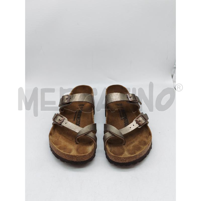 CIABATTE DONNA BIRKENSTOCK BRONZO  | Mercatino dell'Usato Mestre 1