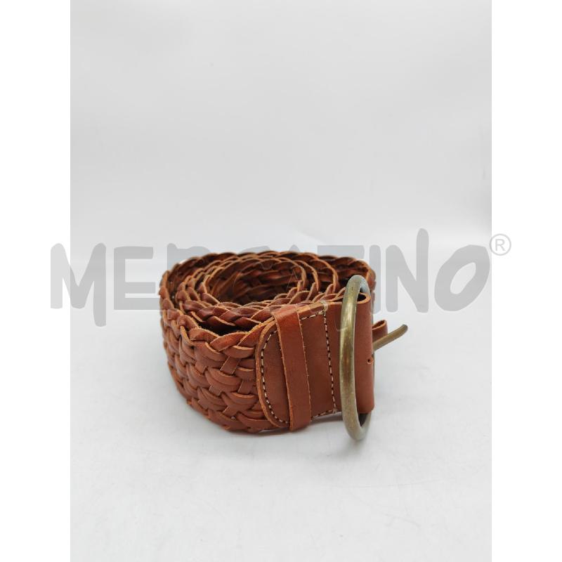 CINTURA DONNA COCCINELLE INTRECCIATA PELLE MARRONE1 | Mercatino dell'Usato Mestre 2