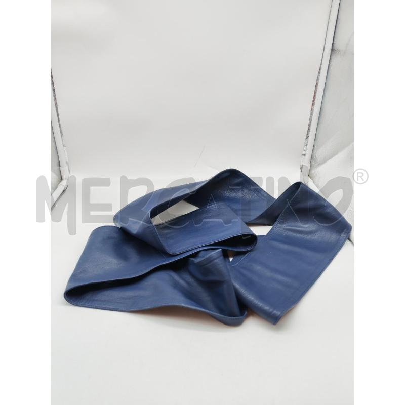CINTURA DONNA IN PELLE BLU  | Mercatino dell'Usato Mestre 4