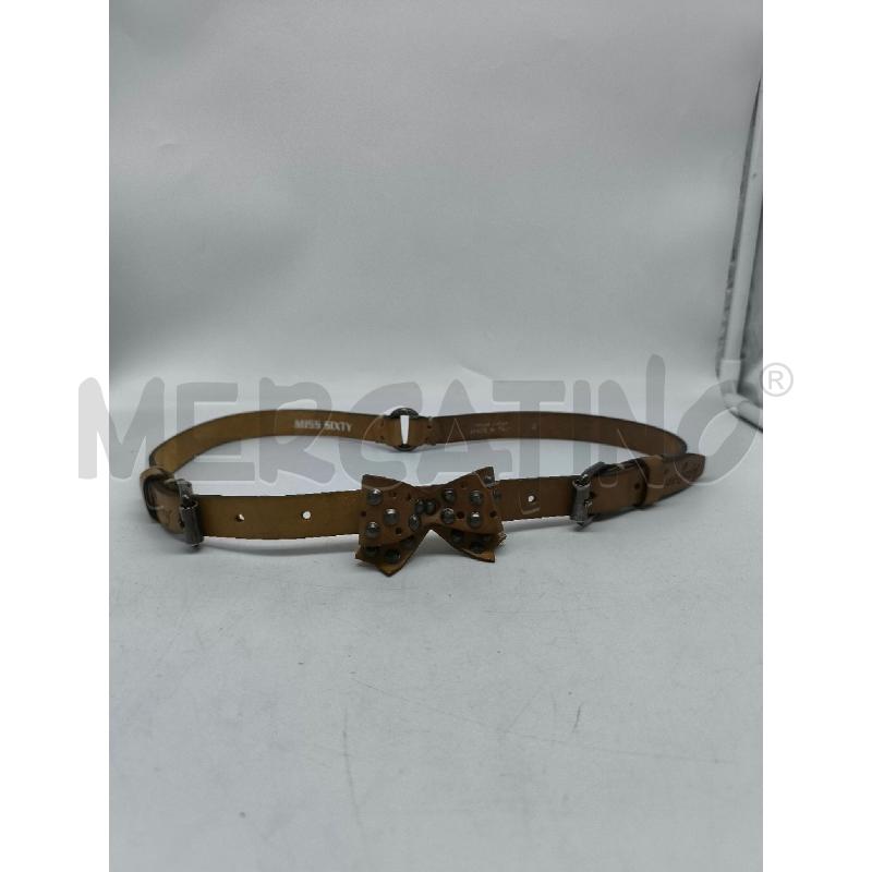 CINTURA DONNA MISS SIXTY GENUINE LEATHER FIOCCO BORCHIETTE | Mercatino dell'Usato Mestre 1