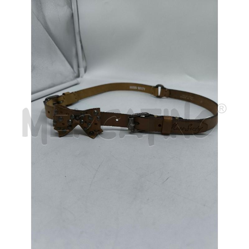 CINTURA DONNA MISS SIXTY GENUINE LEATHER FIOCCO BORCHIETTE | Mercatino dell'Usato Mestre 2