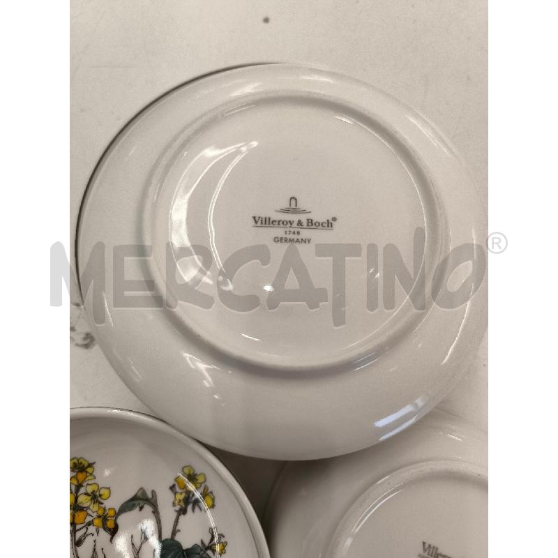 CIOTOLE PZ2 VILLEROY & BOCH BOTANICA+ PIATTINI | Mercatino dell'Usato Mestre 3