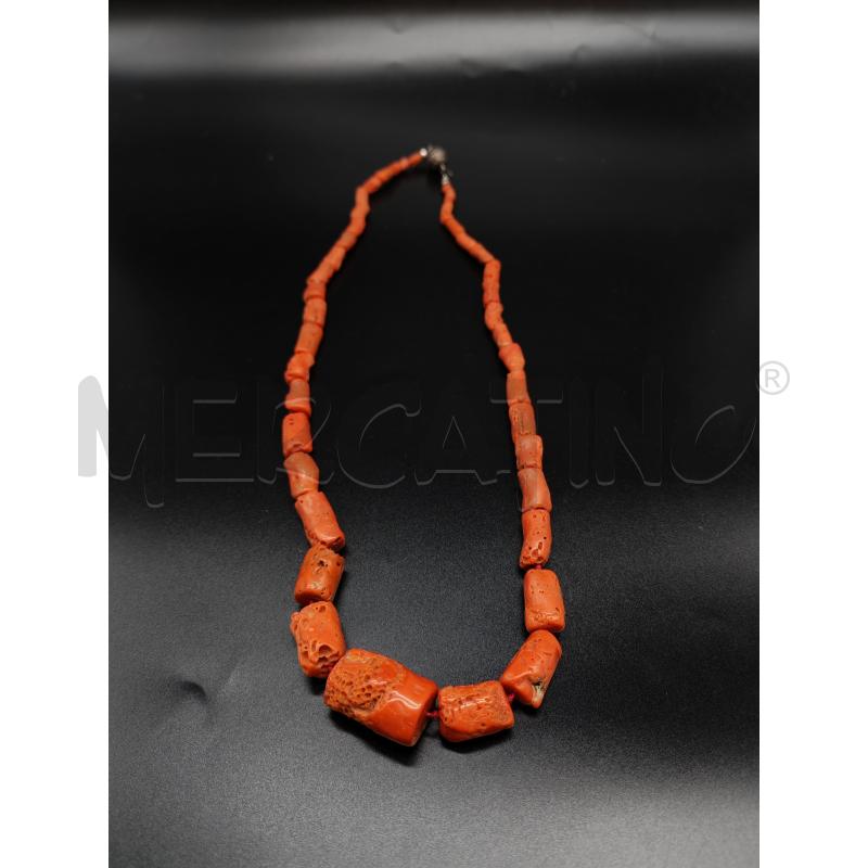 COLLANA CORALLO GRAZZO | Mercatino dell'Usato Mestre 2