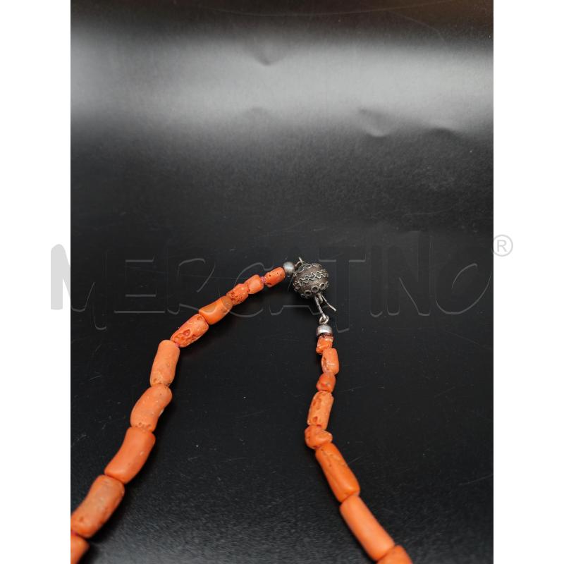 COLLANA CORALLO GRAZZO | Mercatino dell'Usato Mestre 3