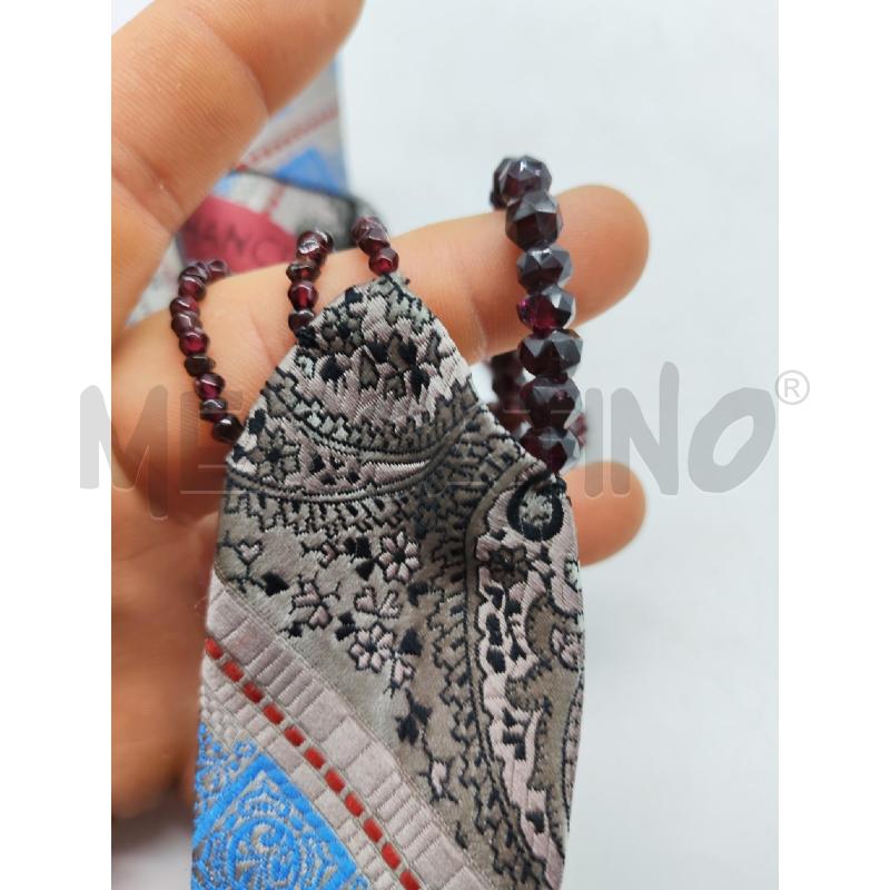 COLLANA CRAVATTA PERLINE ROSSE | Mercatino dell'Usato Mestre 4