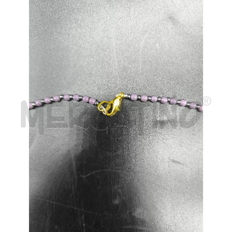 COLLANA CUORI BLU IN VETRO | Mercatino dell'Usato Mestre 4
