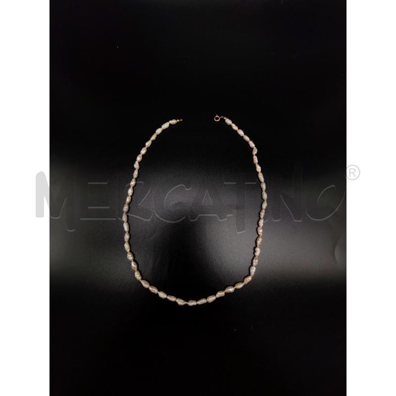 COLLANA GIROCOLLO PERLINE DI FIUME | Mercatino dell'Usato Mestre 2