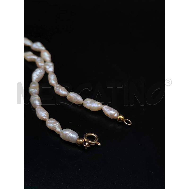 COLLANA GIROCOLLO PERLINE DI FIUME | Mercatino dell'Usato Mestre 4