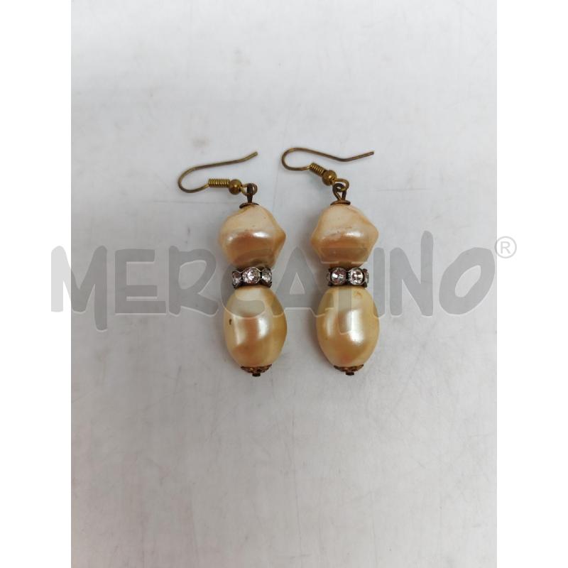 COLLANA PERLE ANELLINI CON BRILLANTINI ORECCHINI | Mercatino dell'Usato Mestre 3