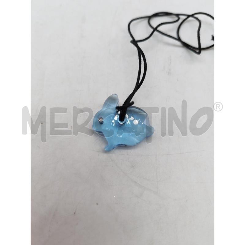 COLLANA SWAROSKI CONIGLIETTO AZZURRO | Mercatino dell'Usato Mestre 2