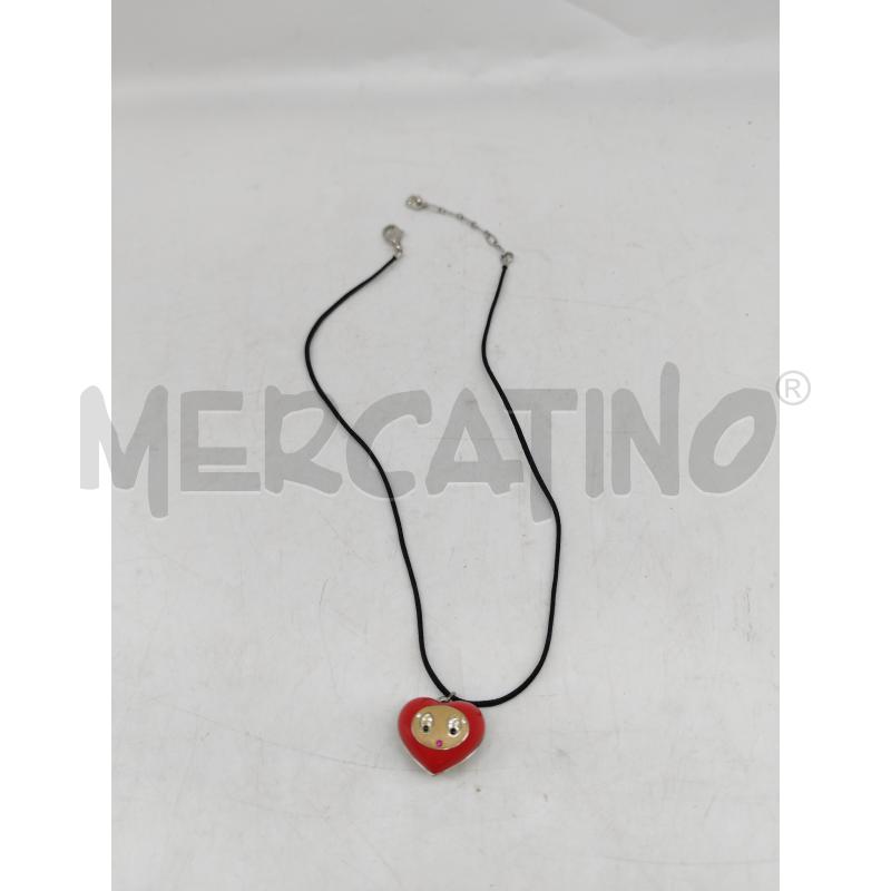 COLLANA SWAROVSKI CUORE ROSSO | Mercatino dell'Usato Mestre 1