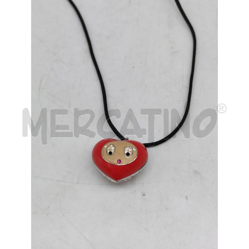 COLLANA SWAROVSKI CUORE ROSSO | Mercatino dell'Usato Mestre 2