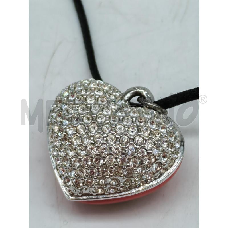 COLLANA SWAROVSKI CUORE ROSSO | Mercatino dell'Usato Mestre 4