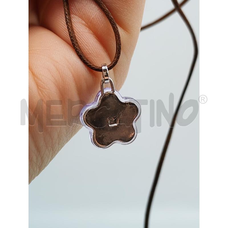 COLLANA SWAROVSKY FIORE LILLA  | Mercatino dell'Usato Mestre 4