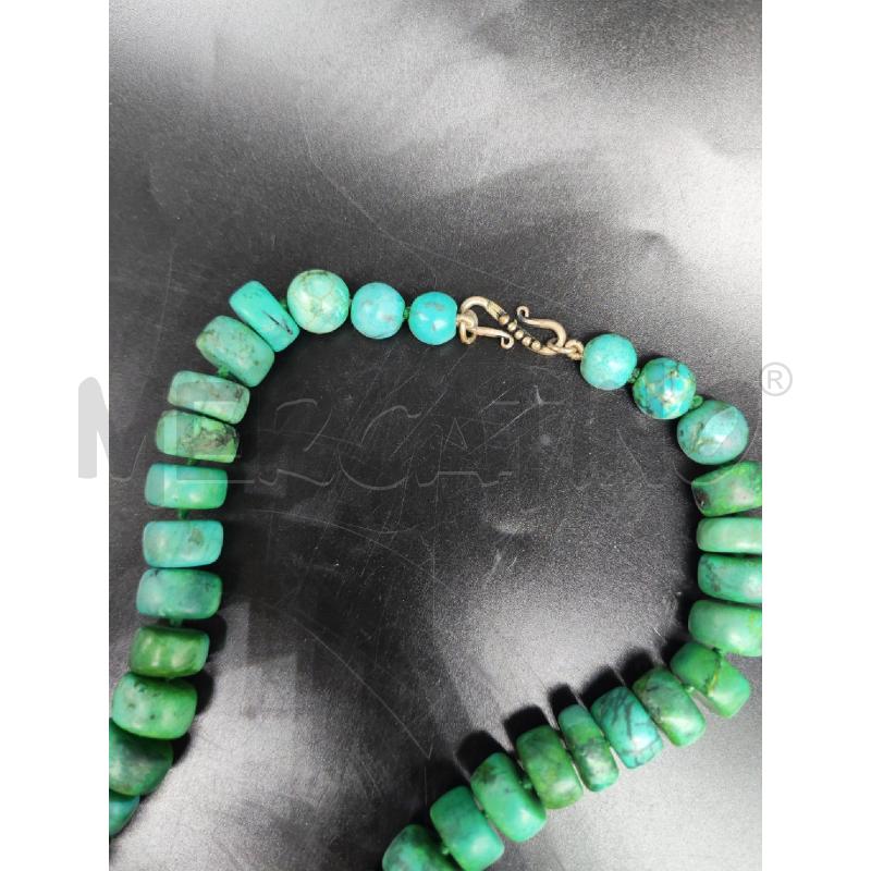 COLLANA VERDE LUNGA | Mercatino dell'Usato Mestre 3
