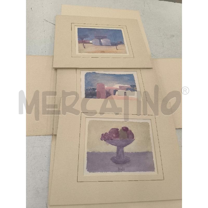 COLLEZIONE AQUERELLI DI FRANCO BERALDO | Mercatino dell'Usato Mestre 2