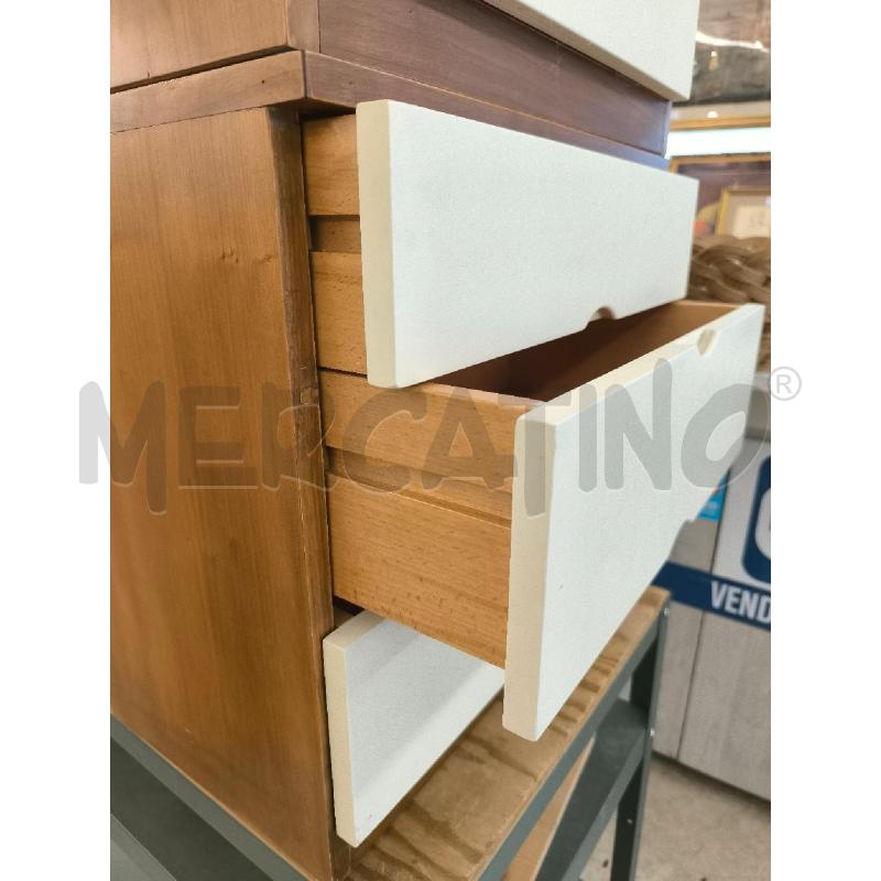COMODINI COPPIA CASSETTI BIANCHI | Mercatino dell'Usato Mestre 2