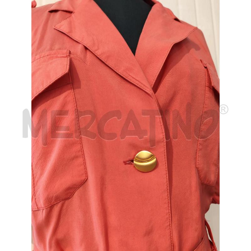 COMPLETO DONNA ACCORDO CORALLO 100% CUPRO | Mercatino dell'Usato Mestre 4