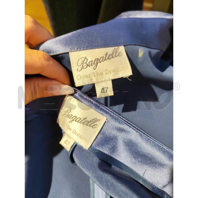 COMPLETO DONNA BAGATELLE BLU CON RICAMI 3 PEZZI | Mercatino dell'Usato Mestre 5