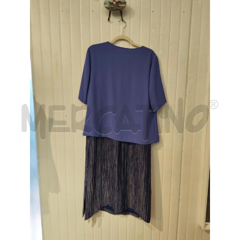 COMPLETO DONNA DREAM BLU AZZURRO ABITO E CARDIGAN | Mercatino dell'Usato Mestre 2