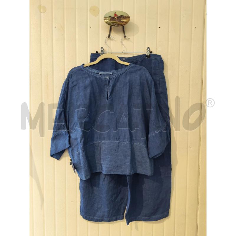 COMPLETO DONNA ELEMENTE CLEMENTE BLU SIMILJEANS | Mercatino dell'Usato Mestre 1
