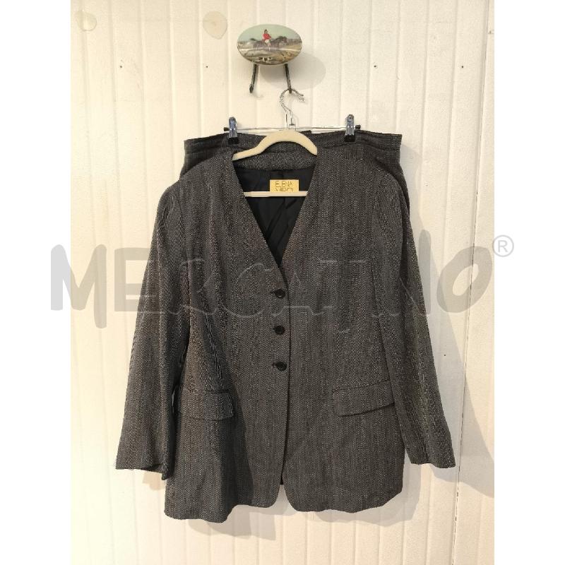 COMPLETO DONNA ELENA MIRÒ GRIGIO BIANCO | Mercatino dell'Usato Mestre 1