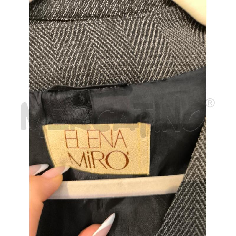 COMPLETO DONNA ELENA MIRÒ GRIGIO BIANCO | Mercatino dell'Usato Mestre 2